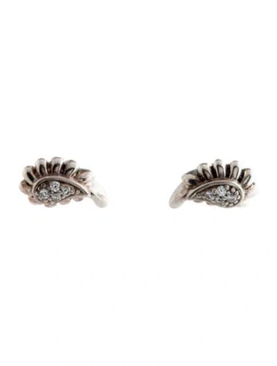Pre-owned Lagos Diamond Pret-a-porter Stud Earrings In Multi
