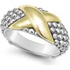 Lagos Embrace Ring In Gold/silver