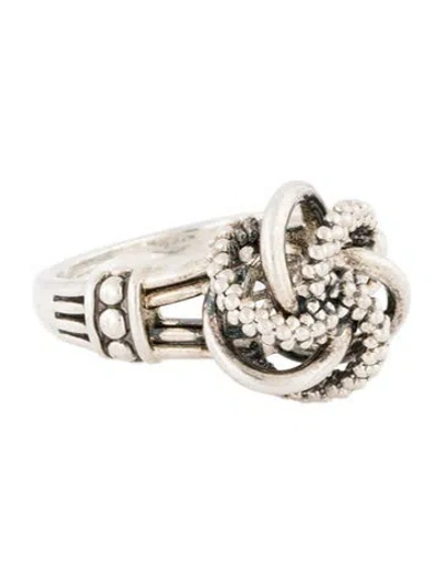 Pre-owned Lagos Love Knot Ring In Multi