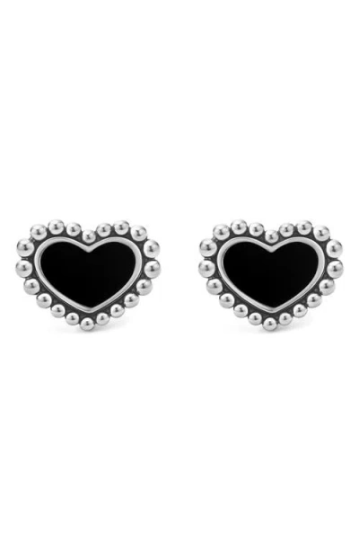 LAGOS LAGOS MAYA HEART STUD EARRINGS