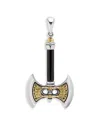 Lagos Men's 18k Yellow Gold & Sterling Silver Anthem Black Agate Battle Axe Pendant - Exclusive In Multi