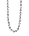Lagos Men's 18k Yellow Gold & Sterling Silver Anthem Double Link Necklace, 22 - Exclusive In Silver