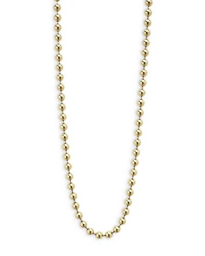 Lagos Men's 18k Yellow Gold Anthem Ball Chain Necklace, 22 - Exclusive