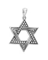 Lagos Men's Sterling Silver Anthem Star Of David Pendant - Exclusive In Silver