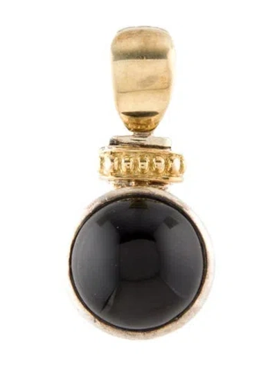 Pre-owned Lagos Onyx Pendant In Multi