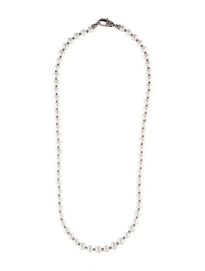 Pre-owned Lagos Pearl Caviar Bead Strand Necklace, 32.25" In Multi
