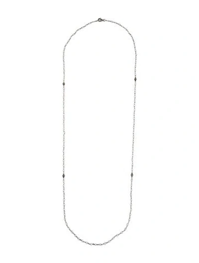 Pre-owned Lagos Pearl Long Necklace, 35.75" In Multi