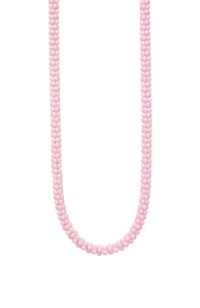 Lagos Pink Caviar Ceramic Beaded Necklace