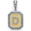 Lagos Signature Caviar Initial Enhancer In Two-tone D