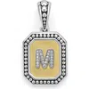 Lagos Signature Caviar Initial Enhancer In Two-tone M
