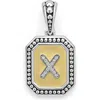 Lagos Signature Caviar Initial Enhancer In Two-tone X