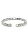 Lagos Signature Caviar Versa Cuff Bracelet