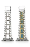 Lagos Smart Caviar Sterling Silver & 18k Gold Apple Watch Bracelet, 38-45mm In Yellow Gold