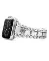 Lagos Smart Caviar Stainless Steel Apple Watch Bracelet, 42-44mm In Silver