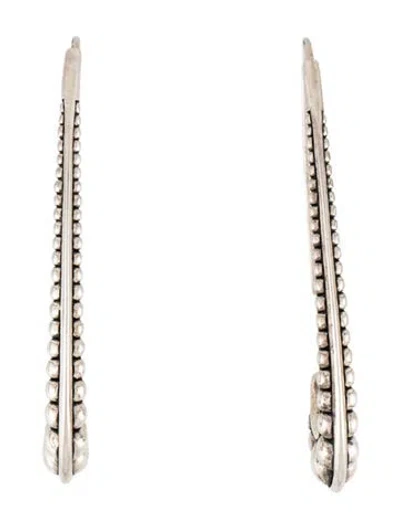 Pre-owned Lagos Smooth Hook Drop Earrings In Multicolor