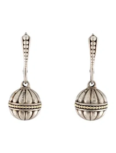 Pre-owned Lagos Sphere Drop Earrings In Multicolor