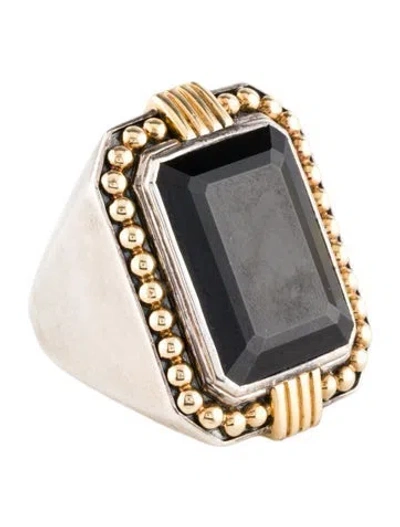 Pre-owned Lagos Spinel Cocktail Ring In Multi