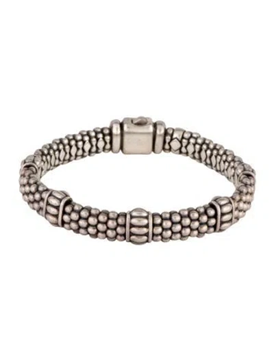 Pre-owned Lagos Station Bracelet, 7" In Multicolor