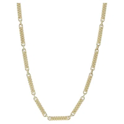 Pre-owned Lagos Superfine Caviar Link Necklace 22" - Yellow Gold 18k Toggle Clasp