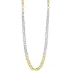 Lagos Two-tone High Jinks Link Chain Necklace In Metallic