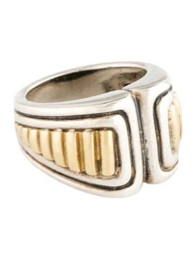 Pre-owned Lagos Two-tone Band In Multi