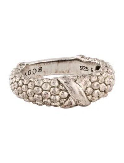 Pre-owned Lagos X Caviar Ring In Multicolor