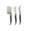 Laguiole 3 Piece Mini Cheese Utensil Set In Black
