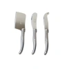 Laguiole 3 Piece Mini Cheese Utensil Set In Silver