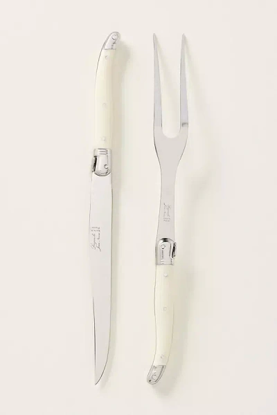 Laguiole Ivory Carving Set