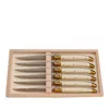 Laguiole Jean Dubost Ivory Handle Steak Knives, Set Of 6 In Ivory