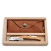 Laguiole Jean Dubost Wine Waiter Corkscrew In Brown