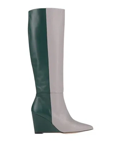 Lagûm Woman Boot Grey Size 8 Leather