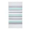 Laguna Beach Textile Co. Laguna Beach Turkish Beach Towel In Teal  Gray