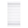 Laguna Beach Textile Co. Laguna Beach Turkish Beach Towel In White Stone