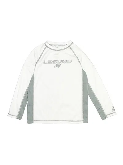 Pre-owned Laguna Kids' Long Sleeve T-shirt In Silver
