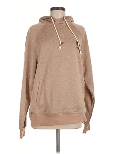 Pre-owned Laguna Pullover Hoodie In Tan