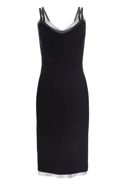 Lahive Women's Black Zoe Body-con Knit Dress