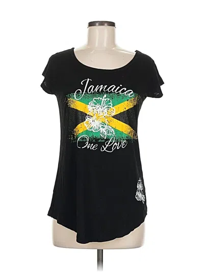 Pre-owned Laid Back London Short Sleeve T-shirt In Black