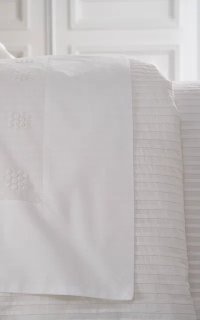 Laila Gohar X Vis-a-vis Paris King Top Sheet "flocon"