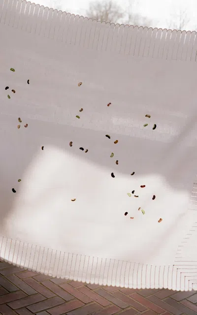 Laila Gohar X Vis-a-vis Paris Rectangular Tablecloth "beans & Antoinette"