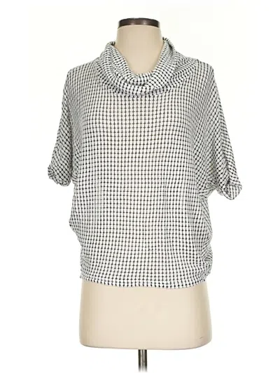 Pre-owned Laila Jayde 3/4 Sleeve Blouse In Gray