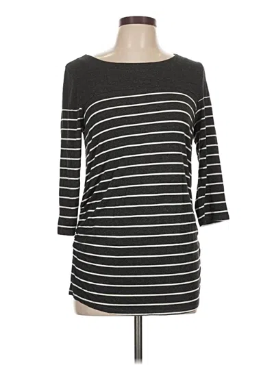 Pre-owned Laila Jayde 3/4 Sleeve T-shirt In Black