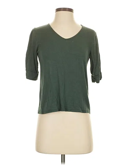 Pre-owned Laila Jayde 3/4 Sleeve T-shirt In Green