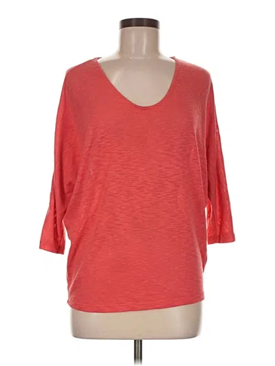 Pre-owned Laila Jayde 3/4 Sleeve T-shirt In Red