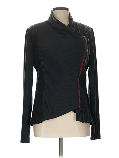 Pre-owned Laila Jayde Cardigan Sweater In Black