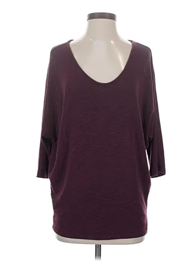 Pre-owned Laila Jayde Cardigan Sweater In Burgundy