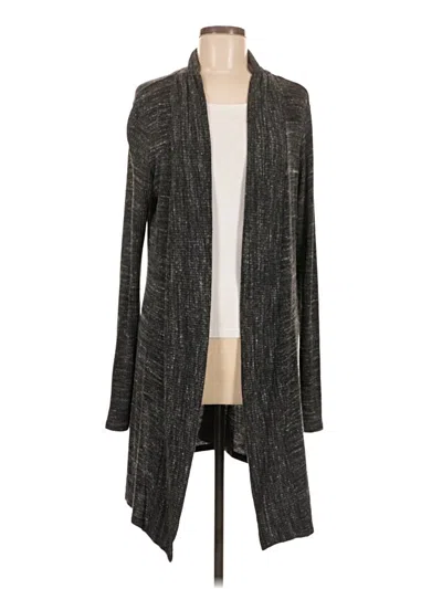 Pre-owned Laila Jayde Cardigan Sweater In Gray