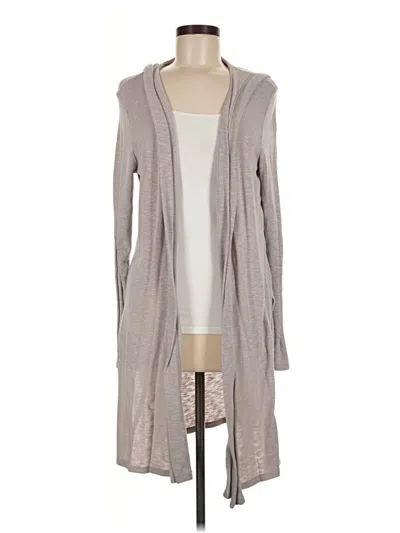 Pre-owned Laila Jayde Cardigan Sweater In Gray