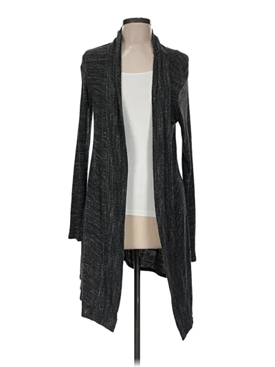 Pre-owned Laila Jayde Cardigan Sweater In Gray