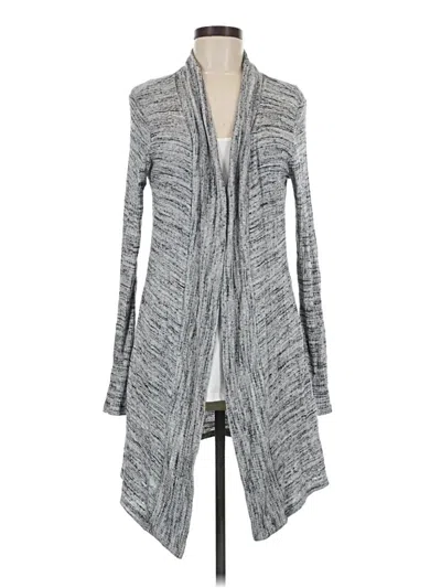 Pre-owned Laila Jayde Cardigan Sweater In Gray